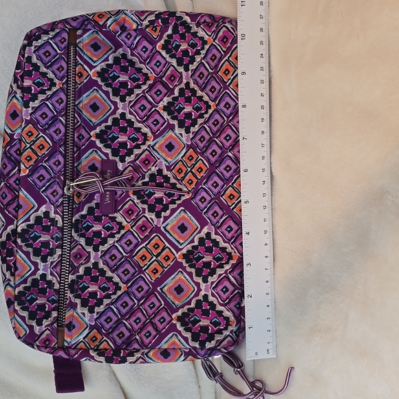 Vera Bradley Dream Diamonds Purple Geometric Seat Back Organizer. EUC - Picture 6 of 7